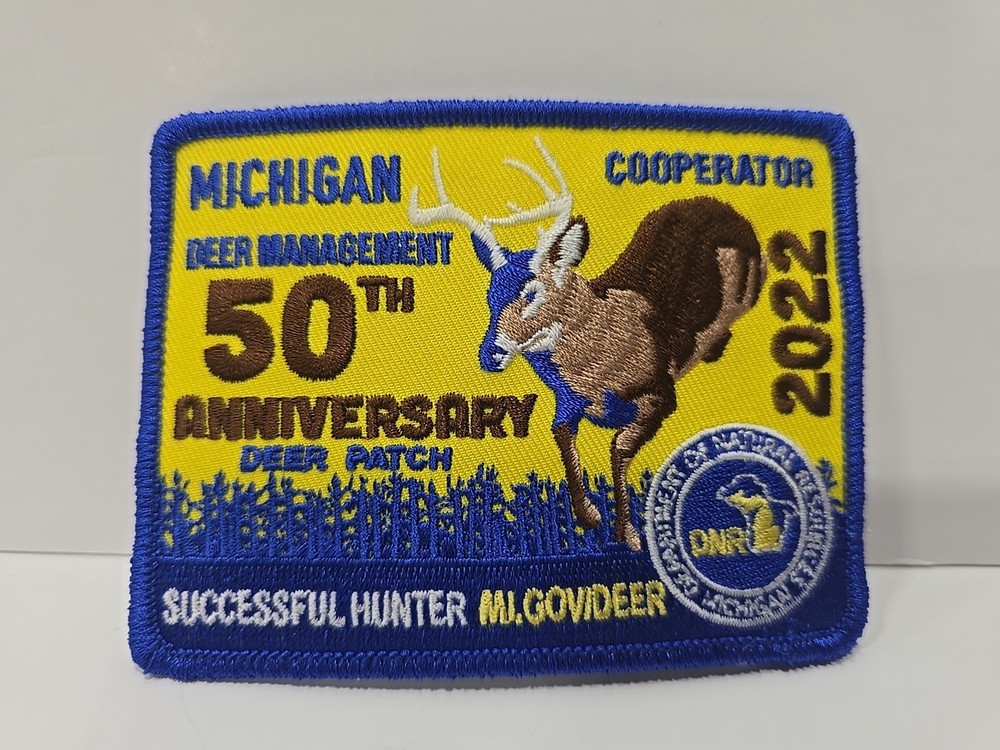2022 MI DNR Deer Management Cooperator Patch