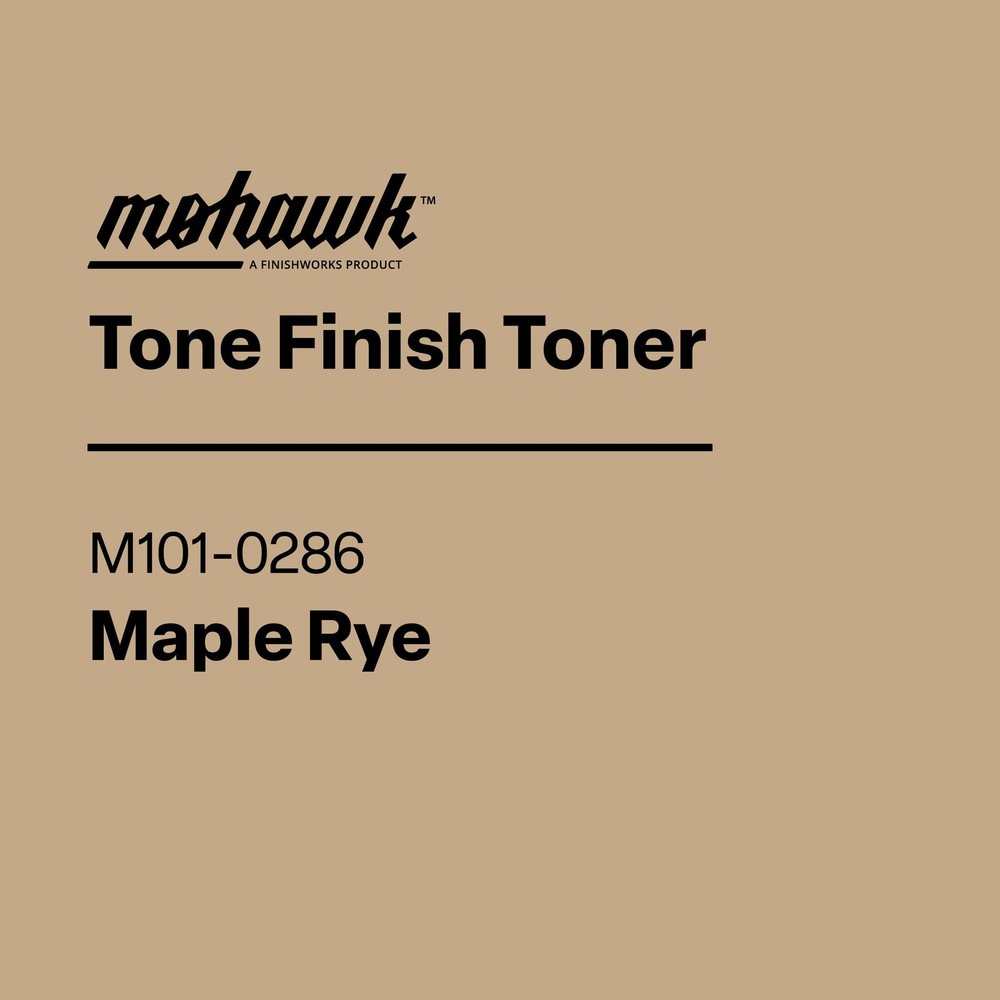 Mohawk Tone Finish Toner Maple Rye
