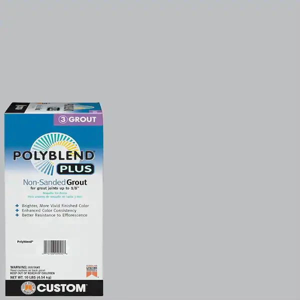 Polyblend Plus #115 Platinum 10 lb. Unsanded Grout