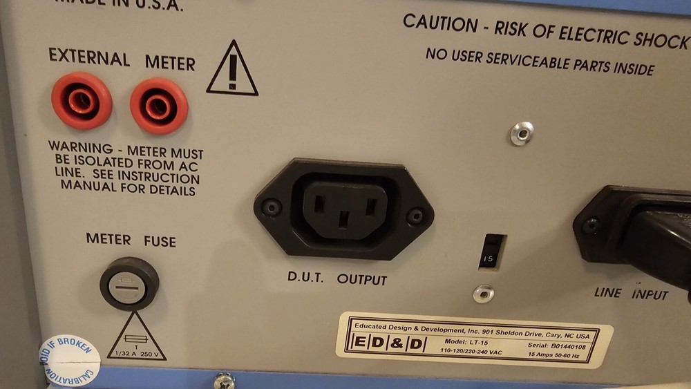 Digital Leakage Current Tester, ED&D/Educated Design & Development LT-15