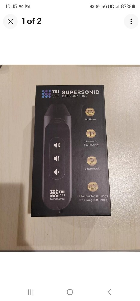 Supersonic Bark Control ( Tbi Pro)