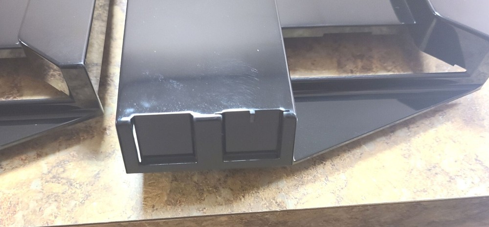 (AP) AUTOMATIC PRODUCTS SNACK MACHINE plastic chip shelf fronts - qty. 5