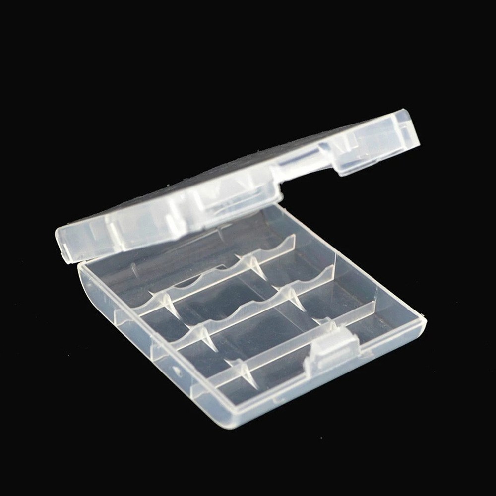 Battery Plastic Case Storage Box For AA AAA-Batteries Conservation 67×60×18mm