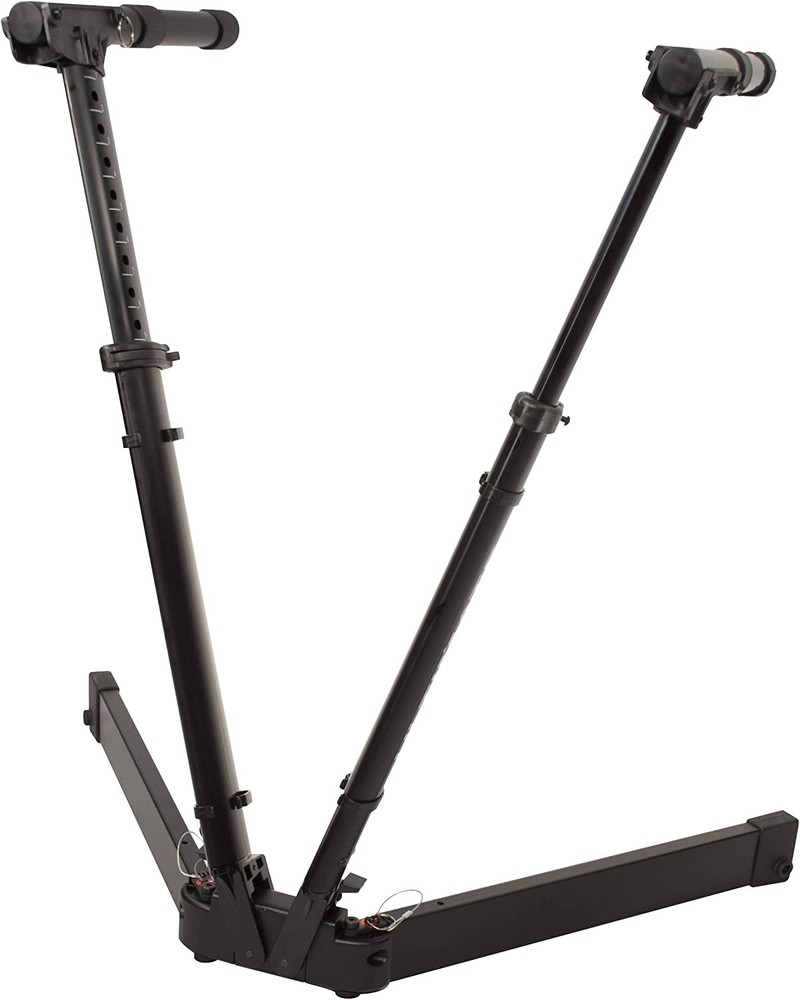 Ultimate Support VS-88B V-Style Portable Height-adjustable Keyboard Stand with