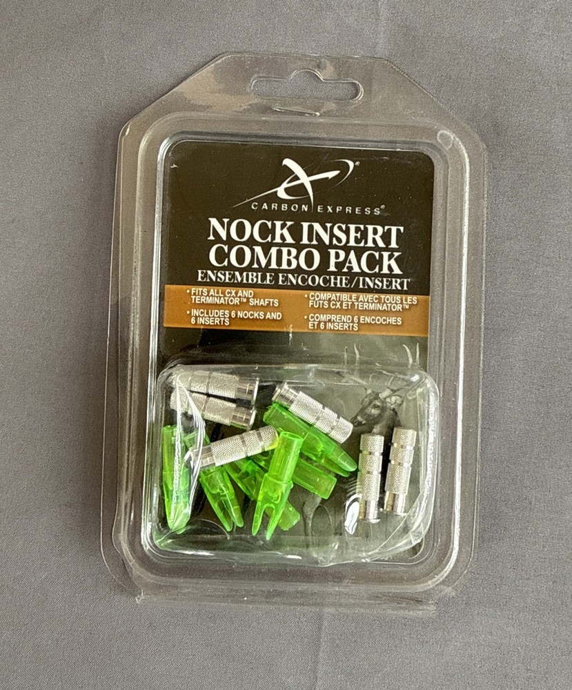Carbon Express Nock Insert Combo Pack W3004