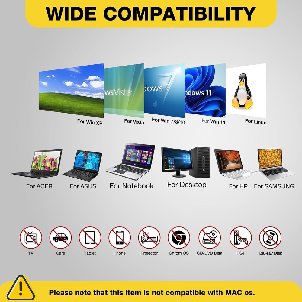 Durable USB 2.0 Floppy Disk Drive for Windows - Access Your Past Effortlessly