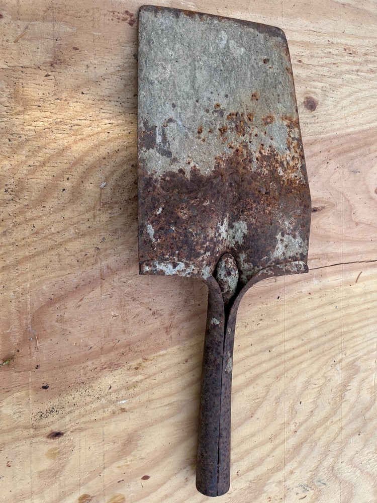 Very Rusty Shovel no handle Rustic Original Vintage Primitive Shovel