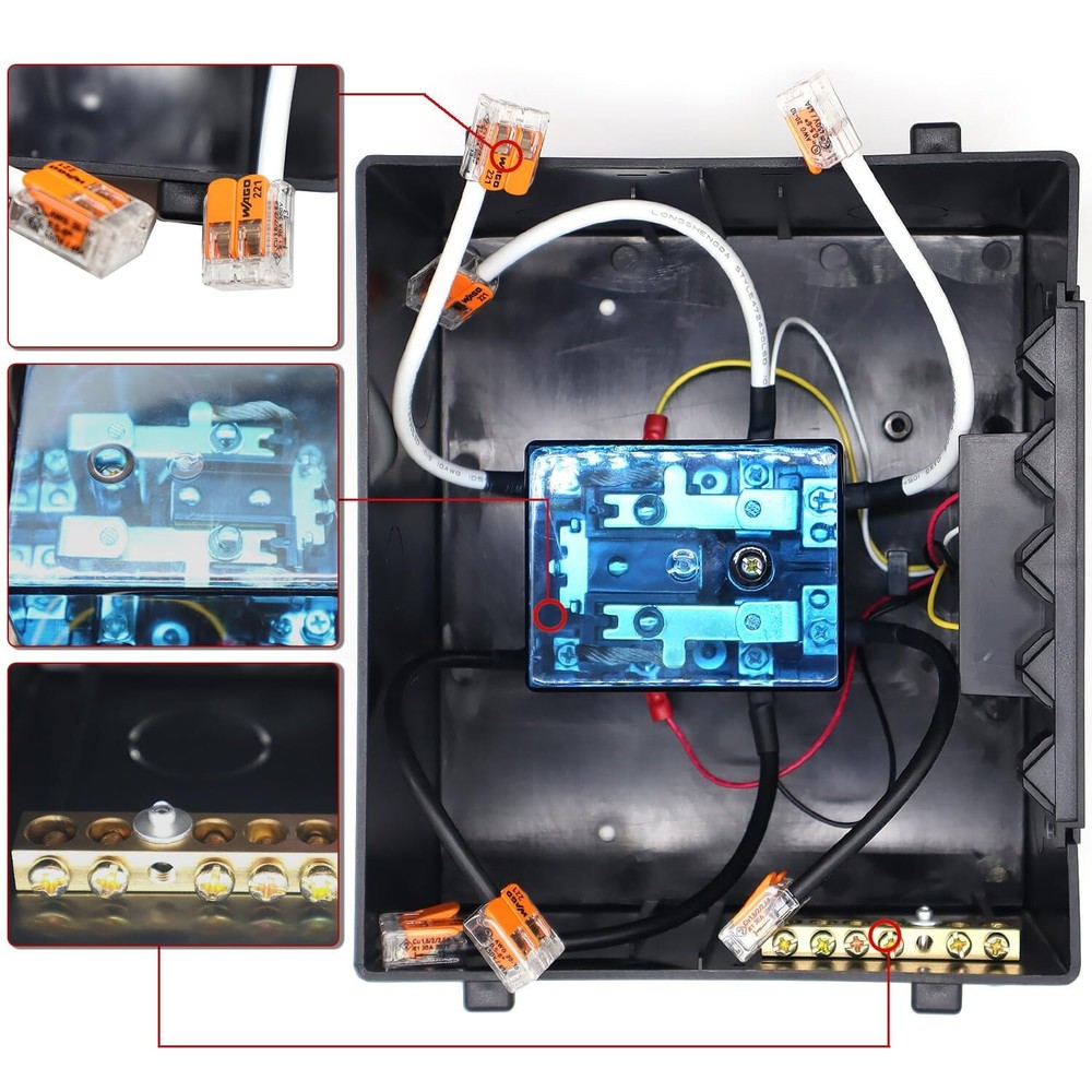 30 Amp Transfer Switch Automatic Transfer Switch for RV, Travel Trailer
