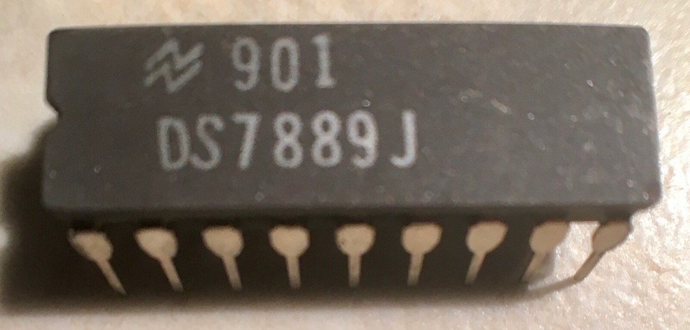 National DS7889J 7889 8 Segment High Voltage Cathode Driver - NOS