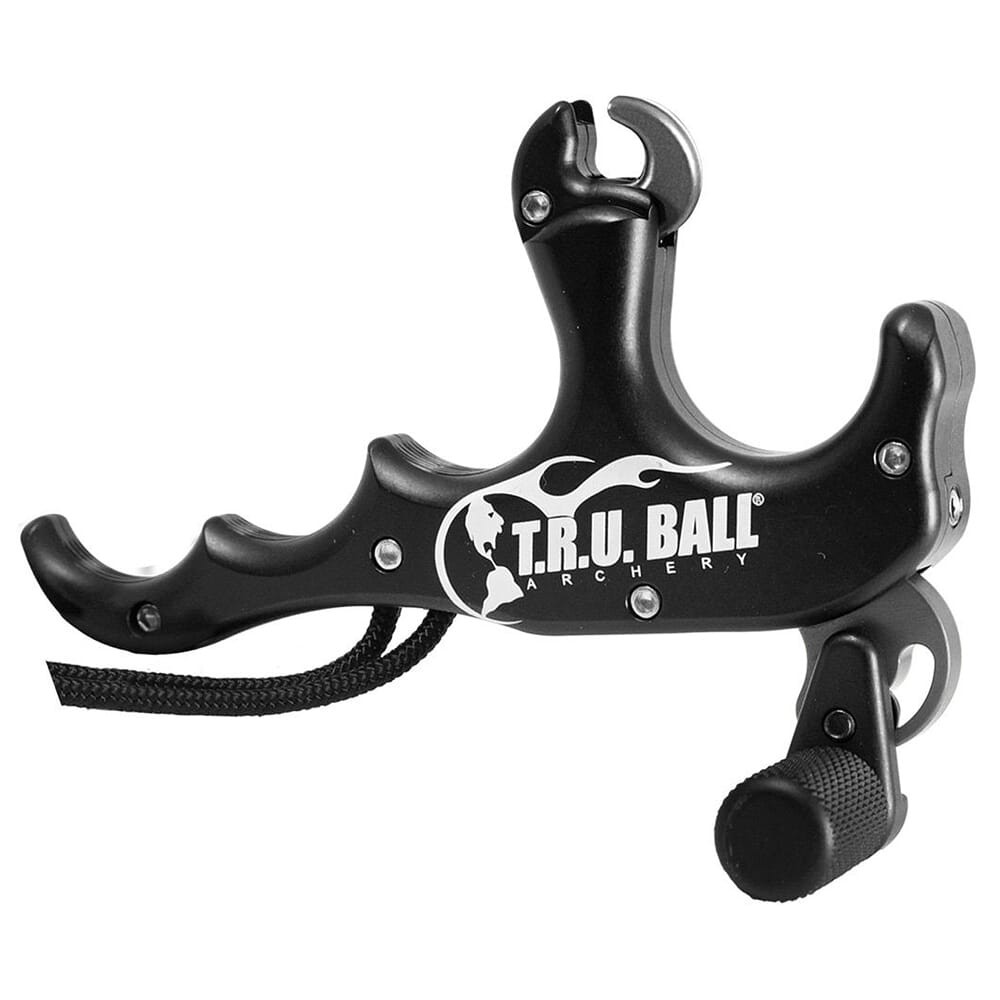 T.R.U. Ball ST4LK'R 4 Finger Thumb Release, Black, Adjustable Trigger [TSK4-BK]