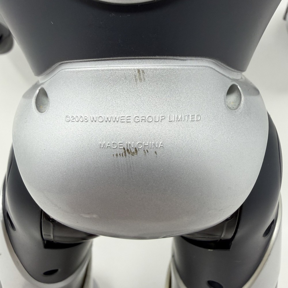 WowWee Joebot Robot 2008 Silver Edition Interactive Toy Lights Sound Working