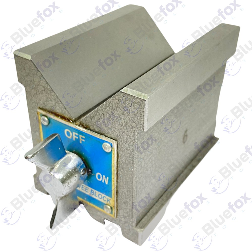 Precision Magnetic V block Matched Pair V Both Side With-High-Magnetic-Force