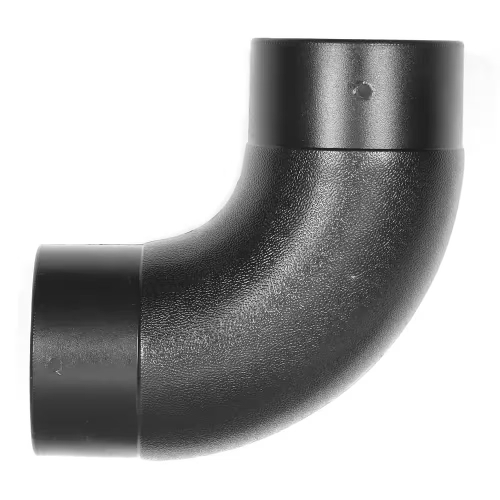 4 In. Elbow Connection Adapter for Dust Collection Systems