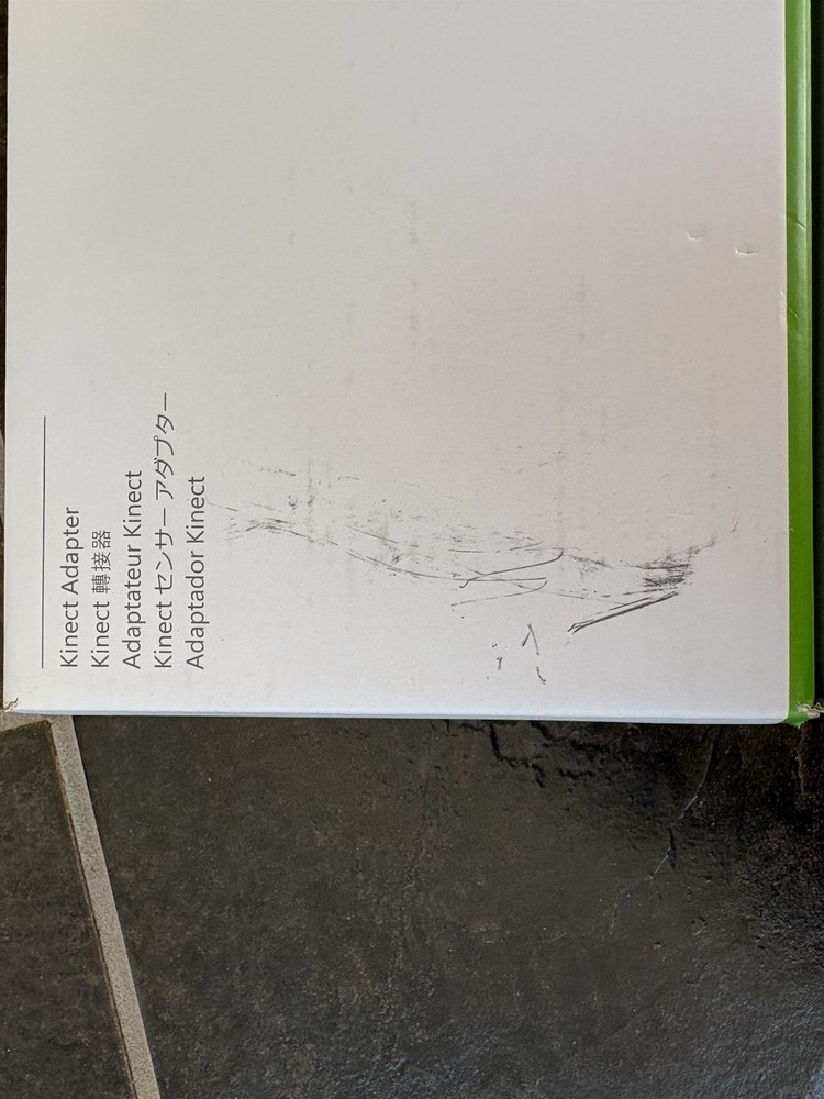 Microsoft Xbox One Kinect Sensor with Adapter, USB Wired, 6ft Cable, Black