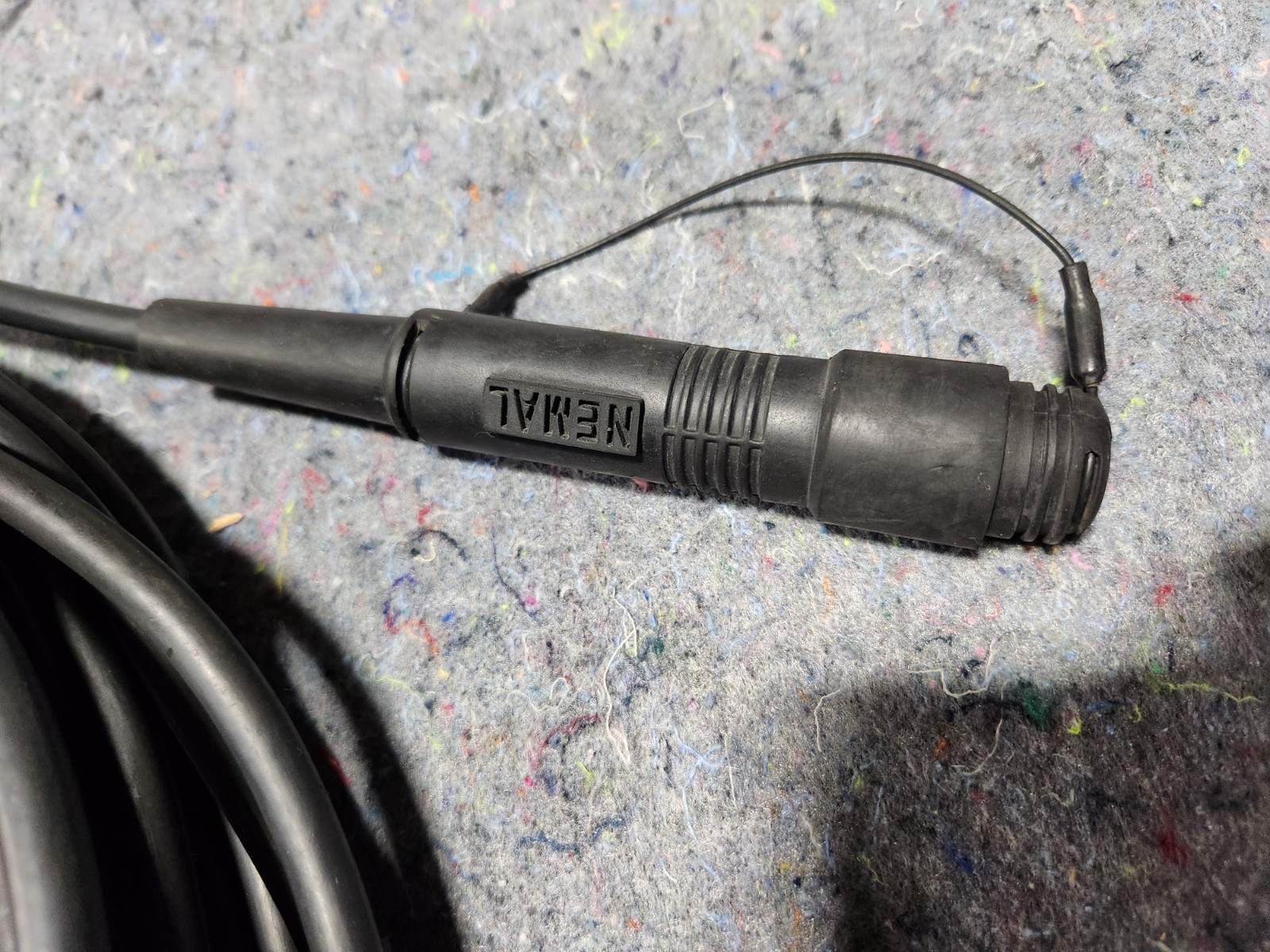 100' Nemal SMPTE 311M LEMO PUW/FUW Hi Def Camera Hybrid Single Mode Fiber Cable