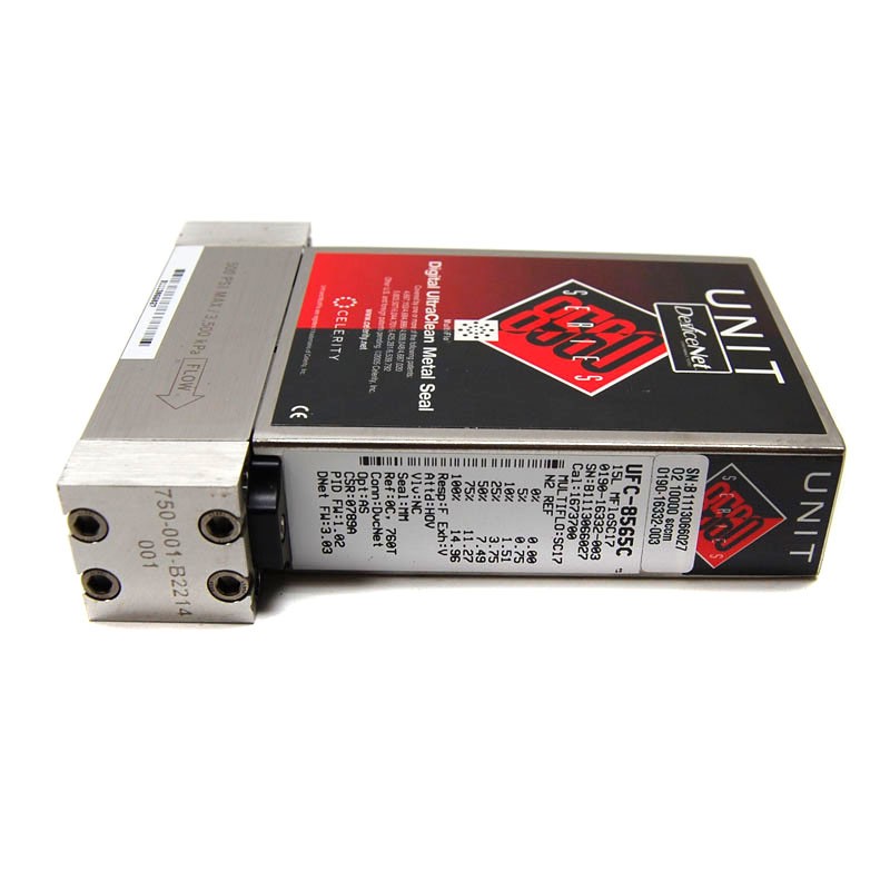 Celerity Unit UFC-8565C Mass Flow Controller MFC Valve D-Net (O2/10SLM) C-Seals