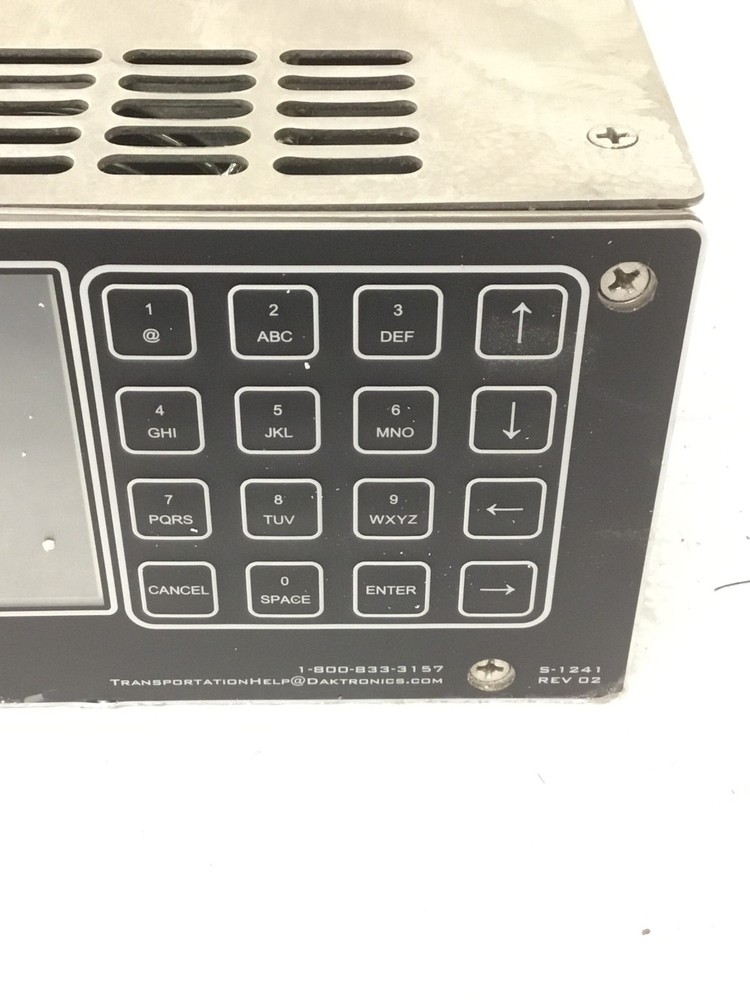 Daktronics S-1241 Vanguard Field Controller VFC LED Display Tested WORKING QTY