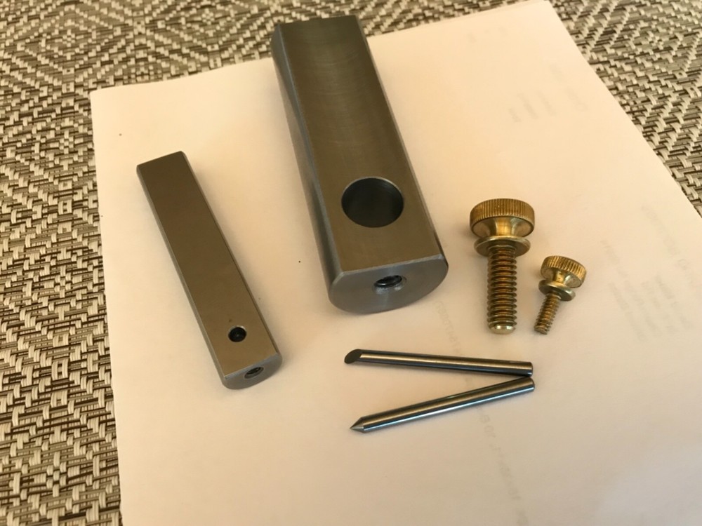 Knife Maker's Edge Line Scriber, Edge Scribe, 2X72 Knife Maker's Center Scribe