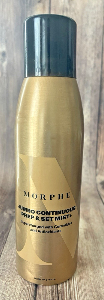 Morphe Makeup Setting Spray Full Size Continuous Prep & Set Mist Jumbo Large