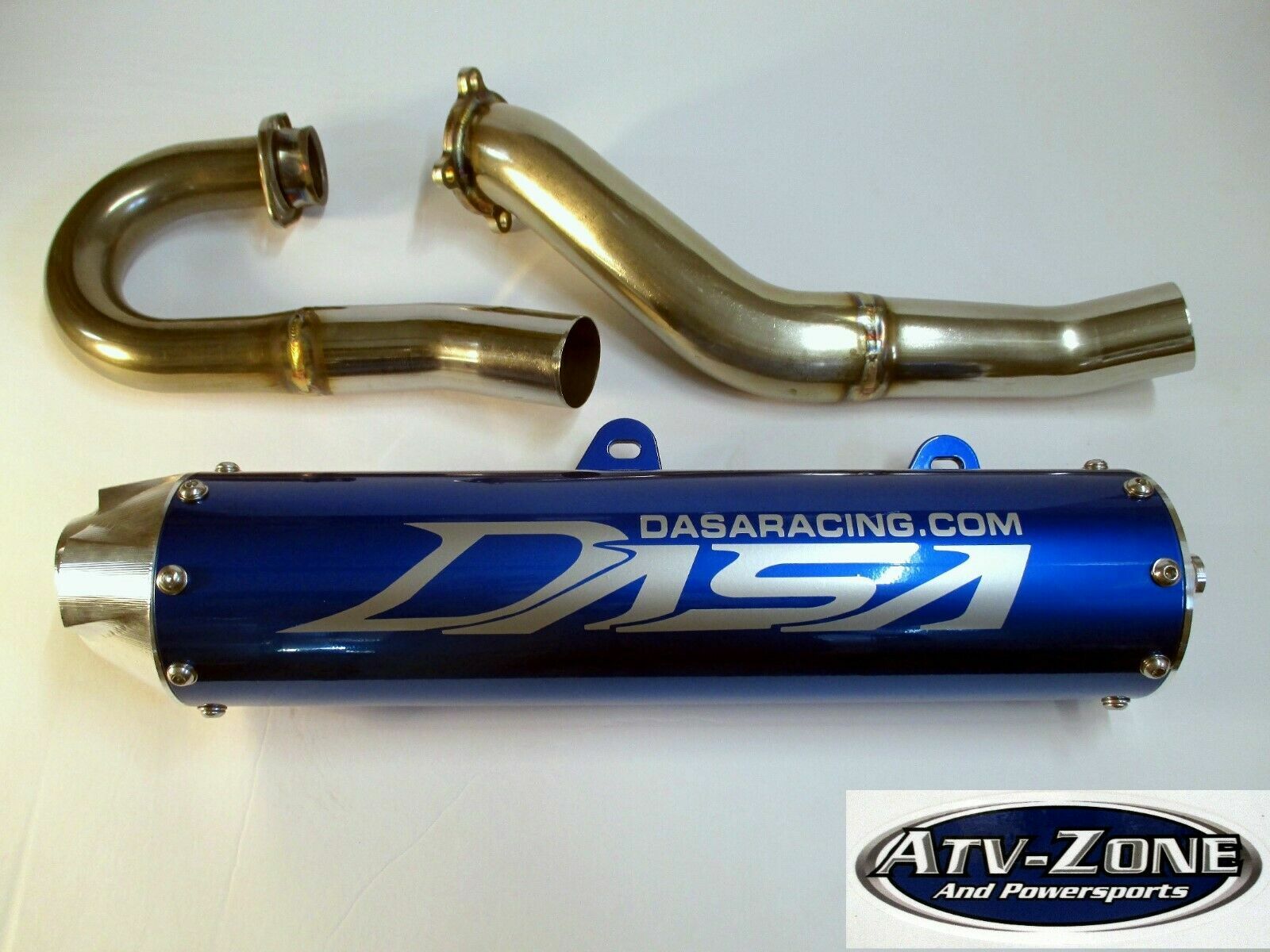 DASA Racing Complete Exhaust Yamaha YFZ 450R YFZ450R 2009-2024 YR-50018C Blue