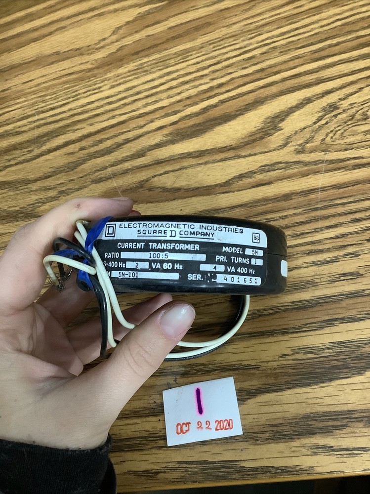 Square D Current Transformer 5N-101 100:1