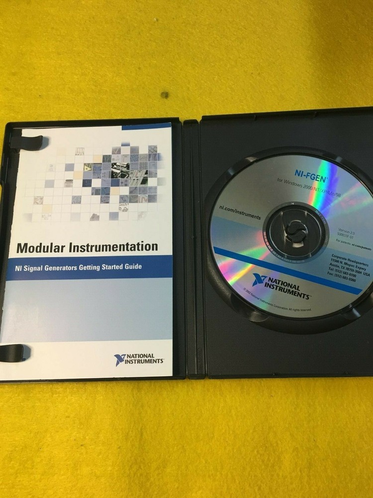 NATIONAL INSTRUMENTS NI-FGEN DRIVER VERSION 2.0