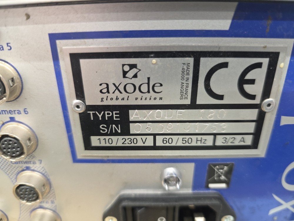 Axode 180 Image Processing System for Automation 110/230V USED IN EXCELLENT CON