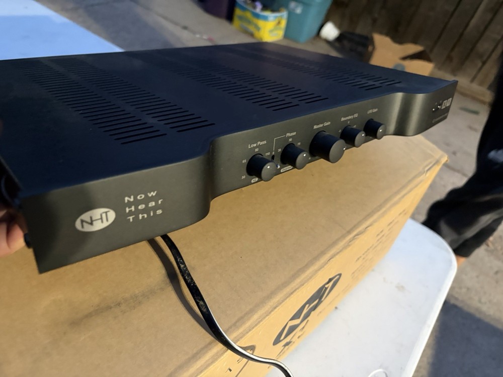 NHT X1 Active Electronic Crossover.