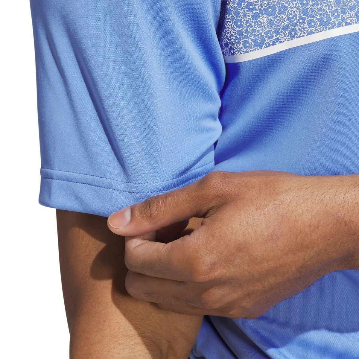 Adidas Men's Golf Performance Soft Polo Shirt Blue, Size Large (New)