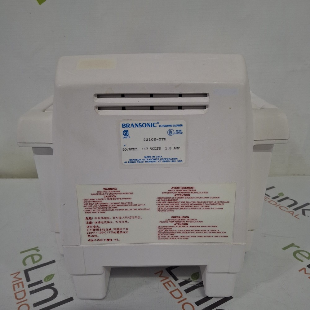 Bransonic 2210 Ultrasonic Bath Cleaner