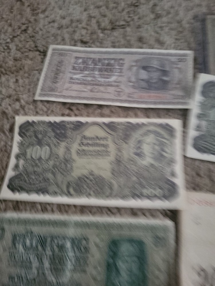 Ww2 German Currency Rare Lot