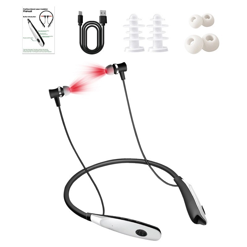 650nm Red Light Therapy for Ears Tinnitus Relief for Ringing Ears Device Earplug