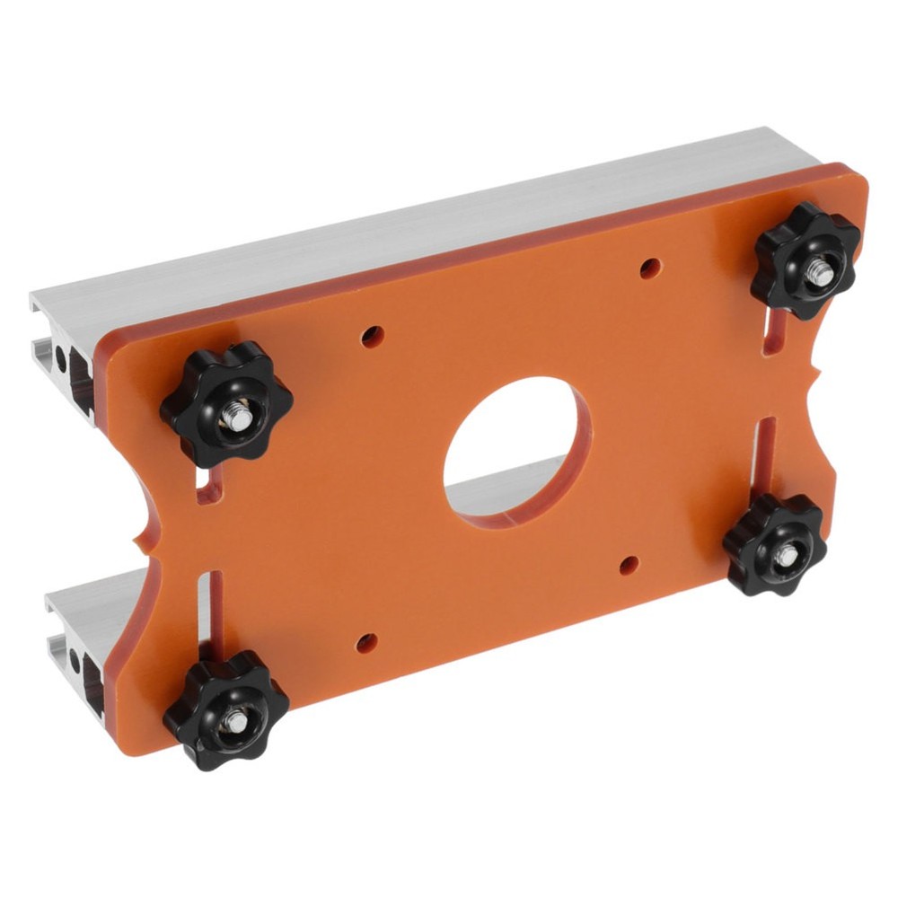 Precision Router Table Stop Aluminum Insert Plate Opening Template