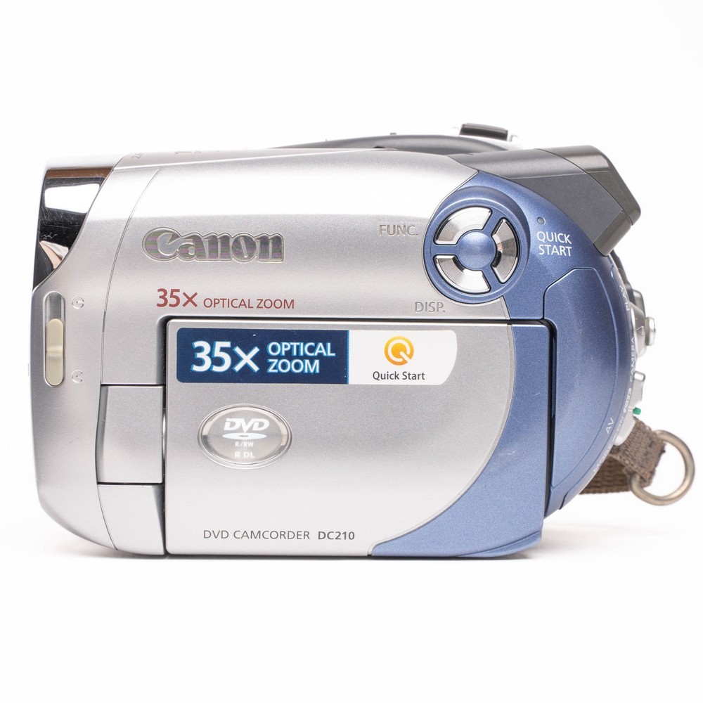 Canon DC210 DVD PAL Camcorder - FULLY FUNCTIONAL