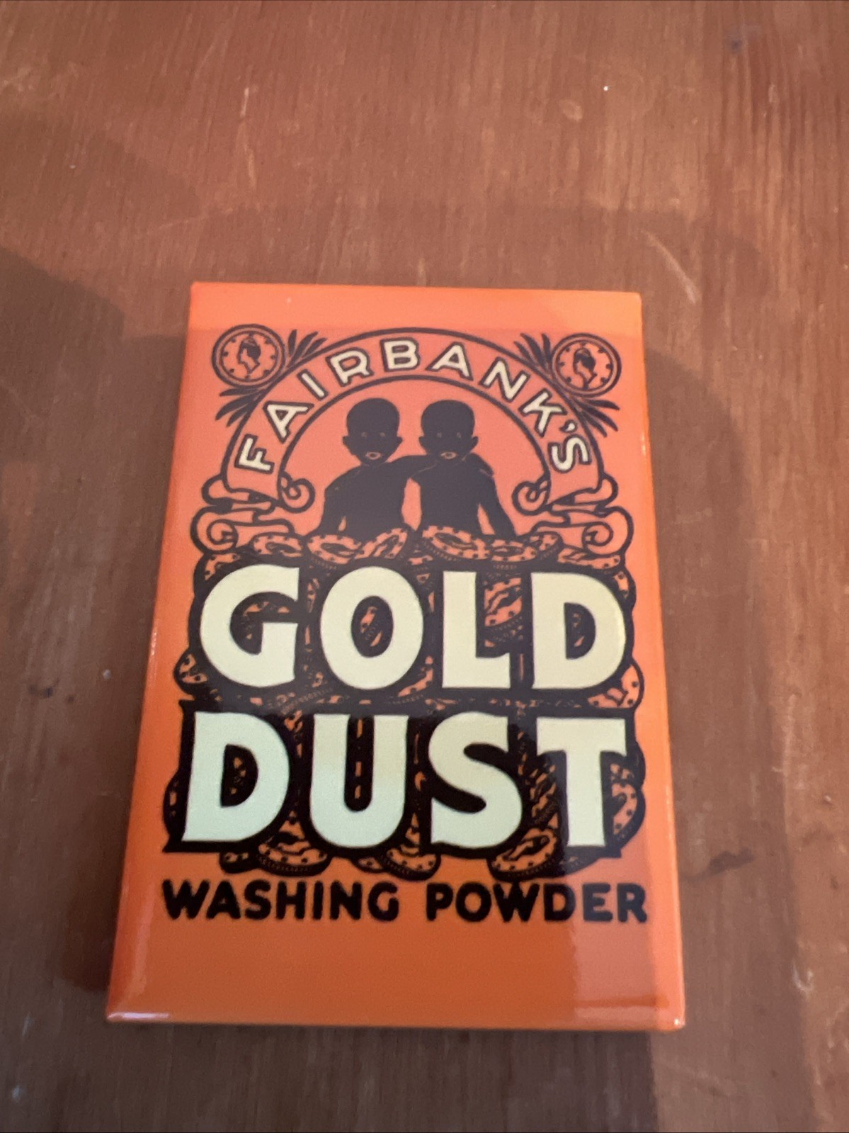 Gold Dust Washing Powder Pocket Mirror  2” X 3”