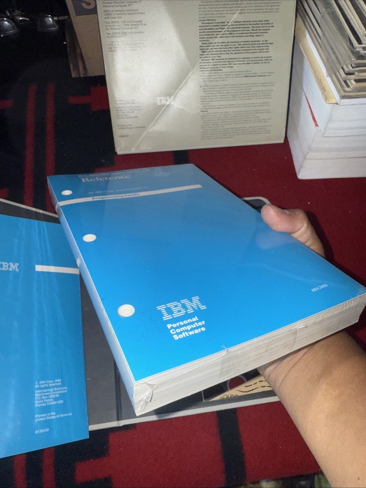 IBM Disk Operating System DOS Version 3.20 5.25" with Software & References