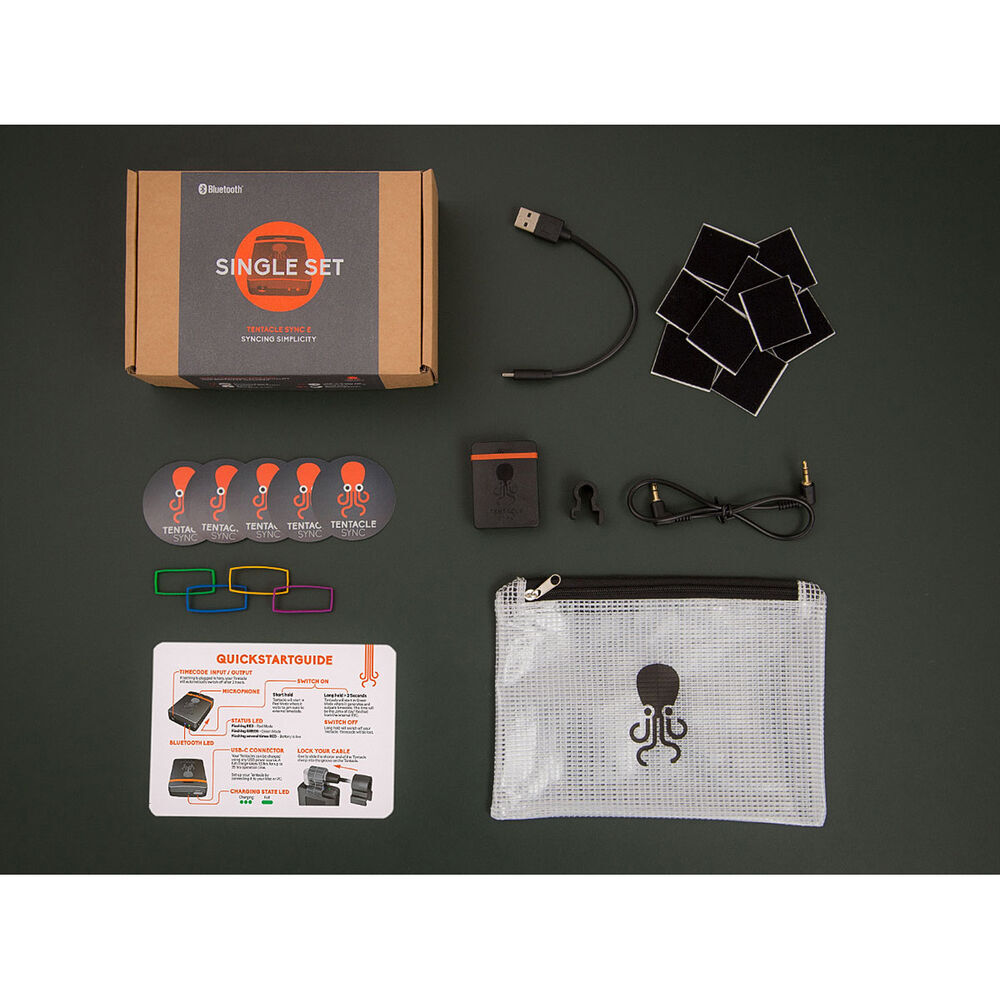 Tentacle Sync Sync E Mk2 Timecode Generator with Bluetooth (Single Unit)