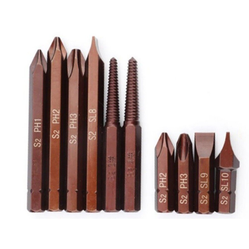 12-piece Impact Screwdriver Set Hexagonal Screwdriver Impact Screwdriver