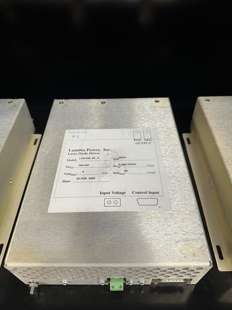 Lumina Power Laser Diode Driver LDD-600-80-5
