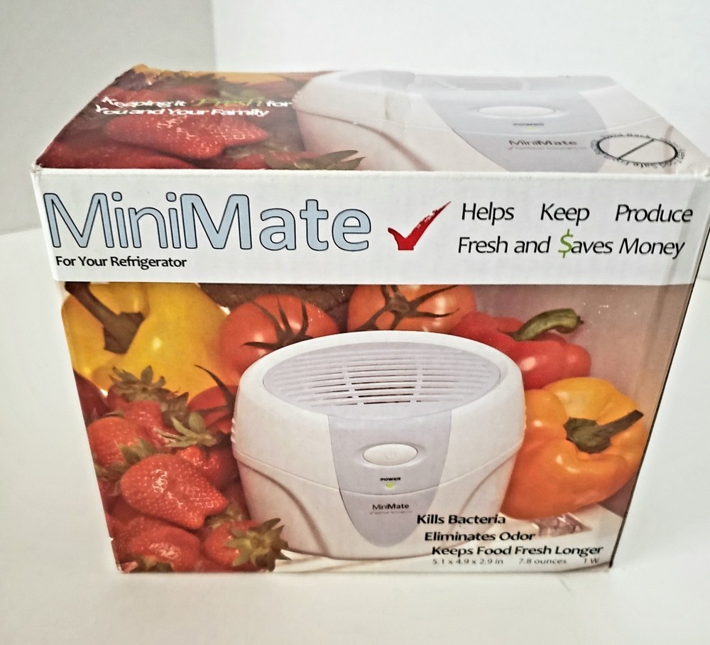Mini Mate Fresh Fridge Refrigerator Ozone Generator Odor Air Purifier/Deodorizer