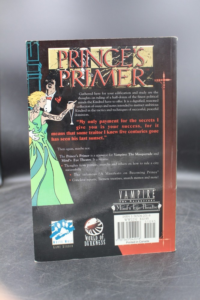 Prince's Primer - Vampire : The Masquerade - White Wolf WW2232