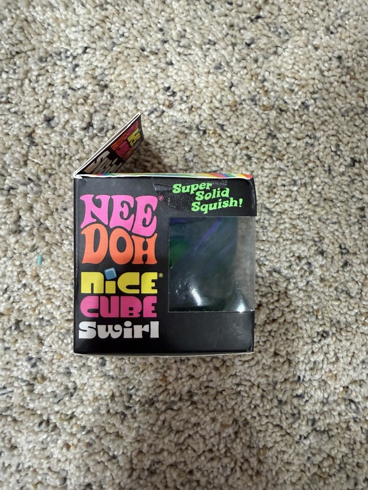 NWT NeeDoh Nice Cube Swirl Random Color
