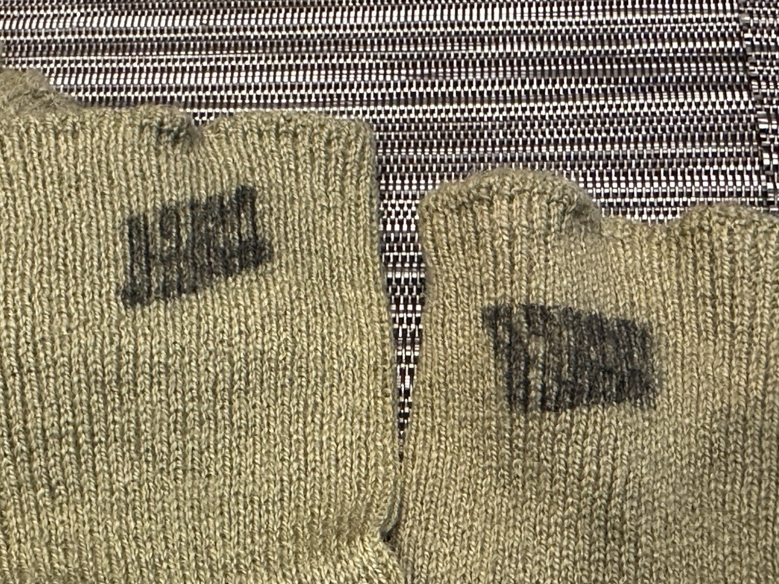 4 Pairs Military Issue Army Boot Socks Korean War Era Wool Cotton Size 11