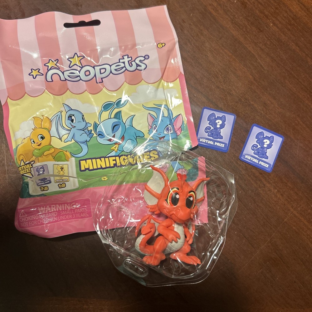 Draik - Neopets Minifigure by PhatMojo WITH  2 CODES!