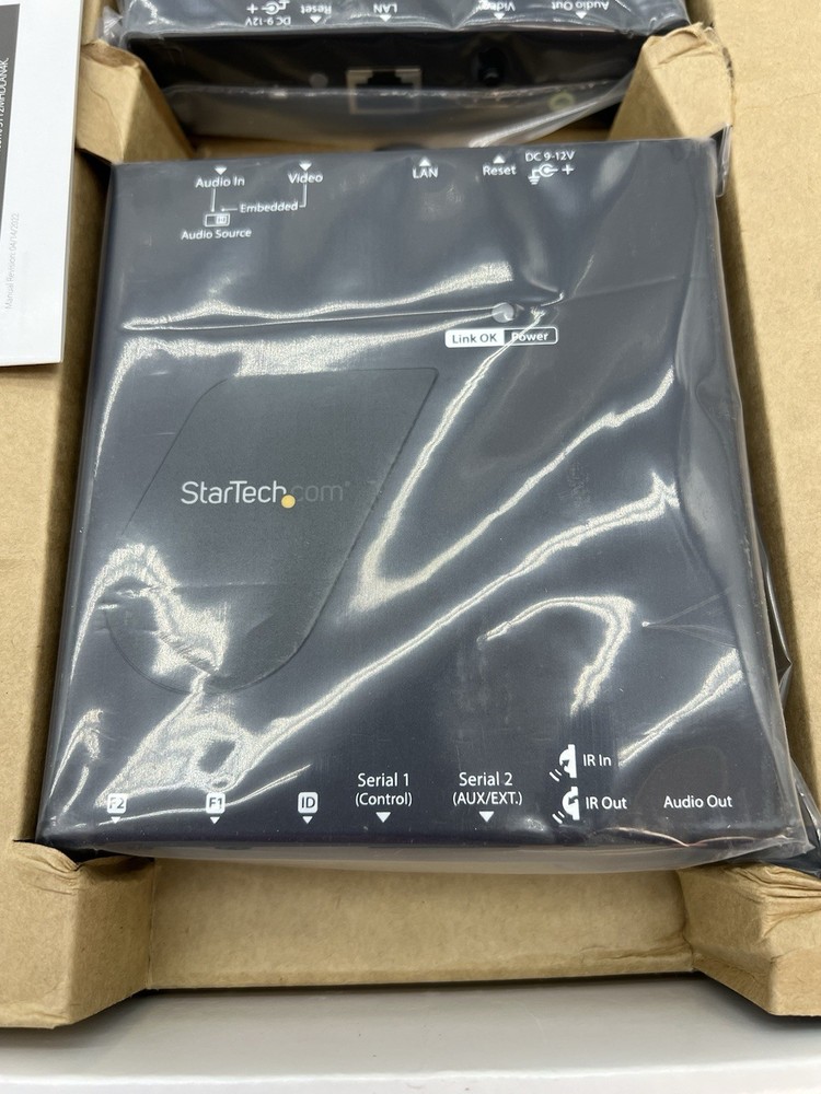 StarTech HDMI Over IP Extender Kit Transmitter, Receiver ST12MDHLAN4