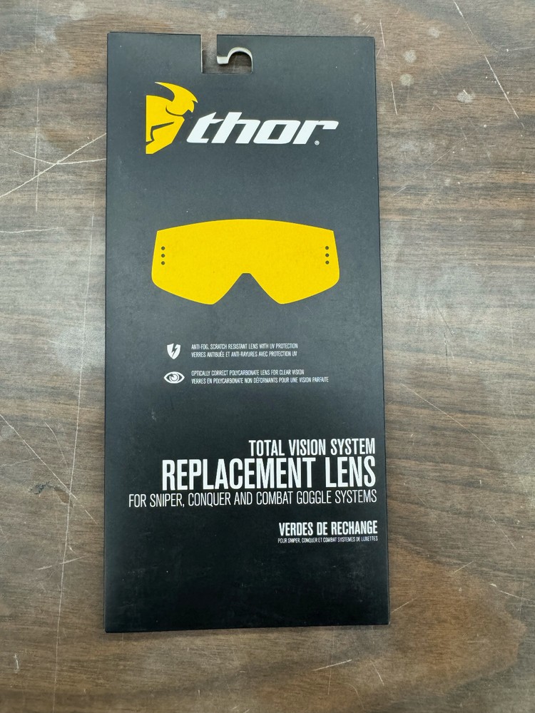 Thor 2602-0721 MX Total Vision System Replacement Clear Lens