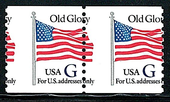 Errors Mint US Pair of (Misperf) Stamp, Scott# 2890, (MNH)