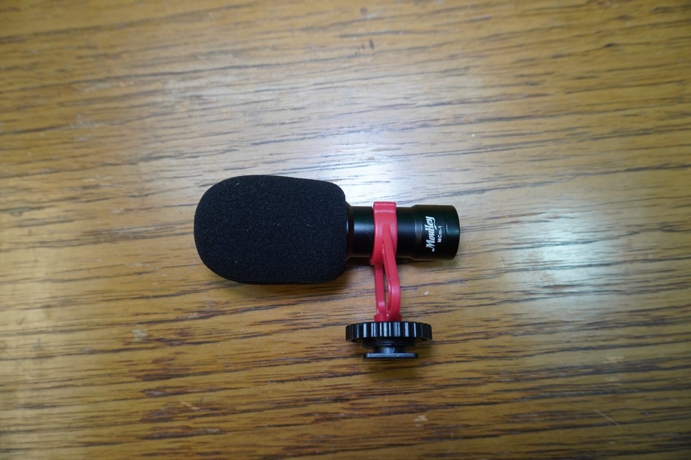 Moukey MCm-1 Directional Video And Audio Camera Microphone Used