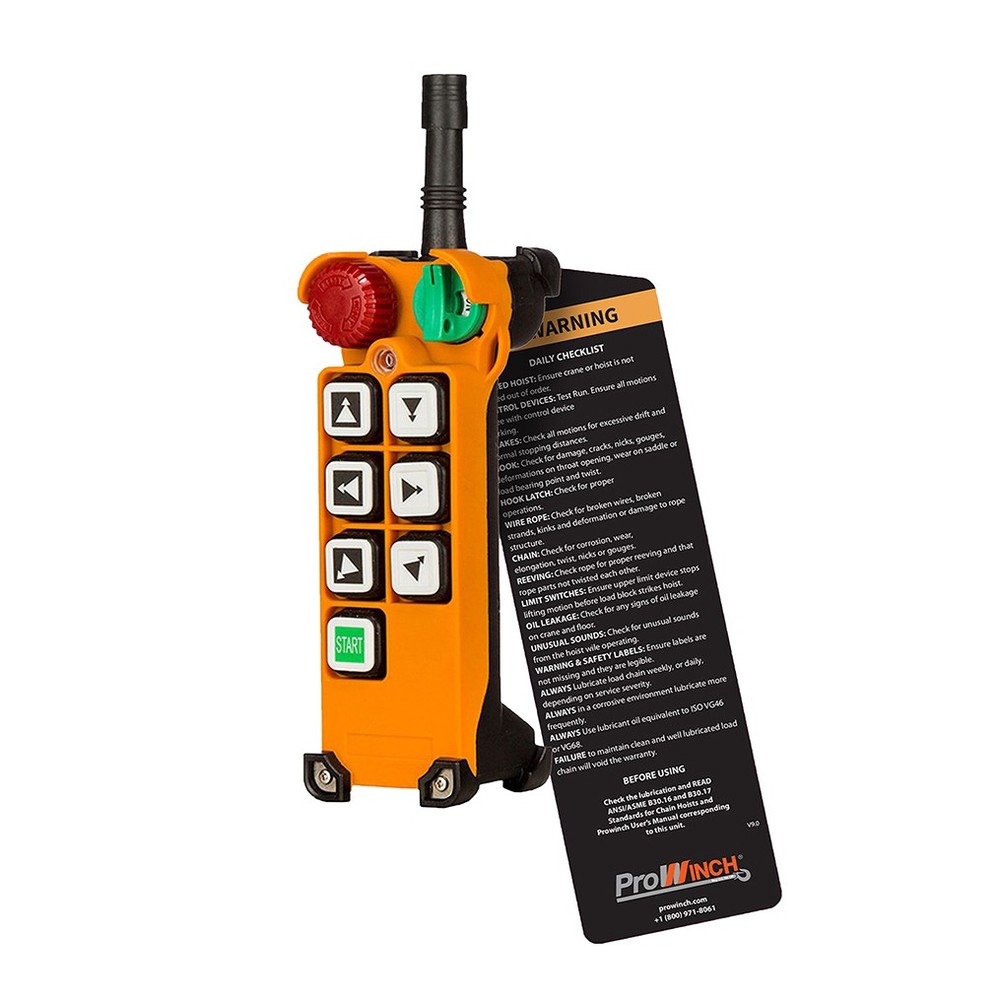 Prowinch F24 Transmitter (only) 6 Buttons Two Speed