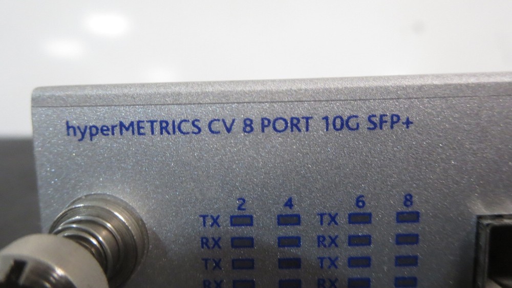 SPIRENT CV-10G-S8 HyperMetrics 8-port 10 GbE Test Module